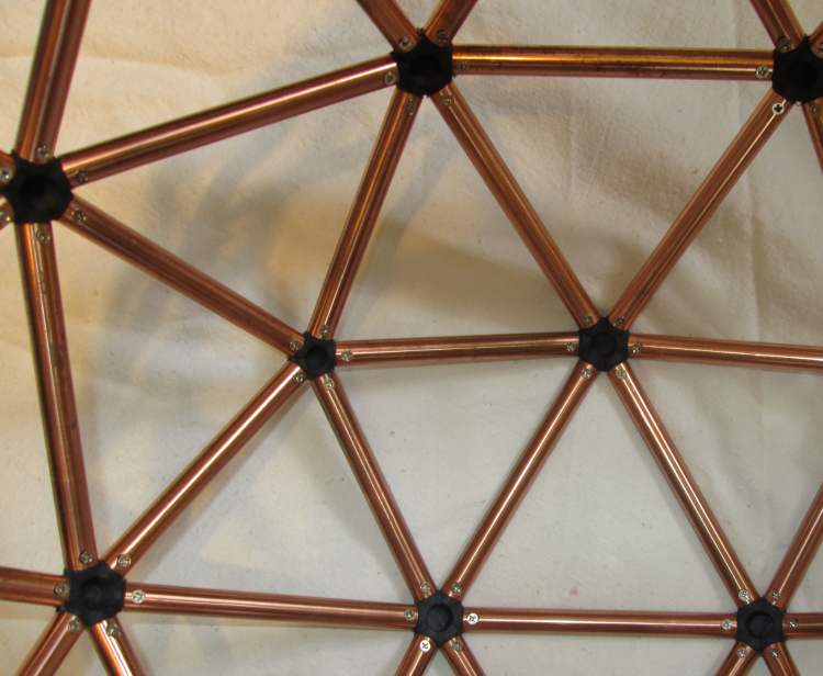 The Two-Frequency Icosahedron or 2V Geodesic Sphere 2-4